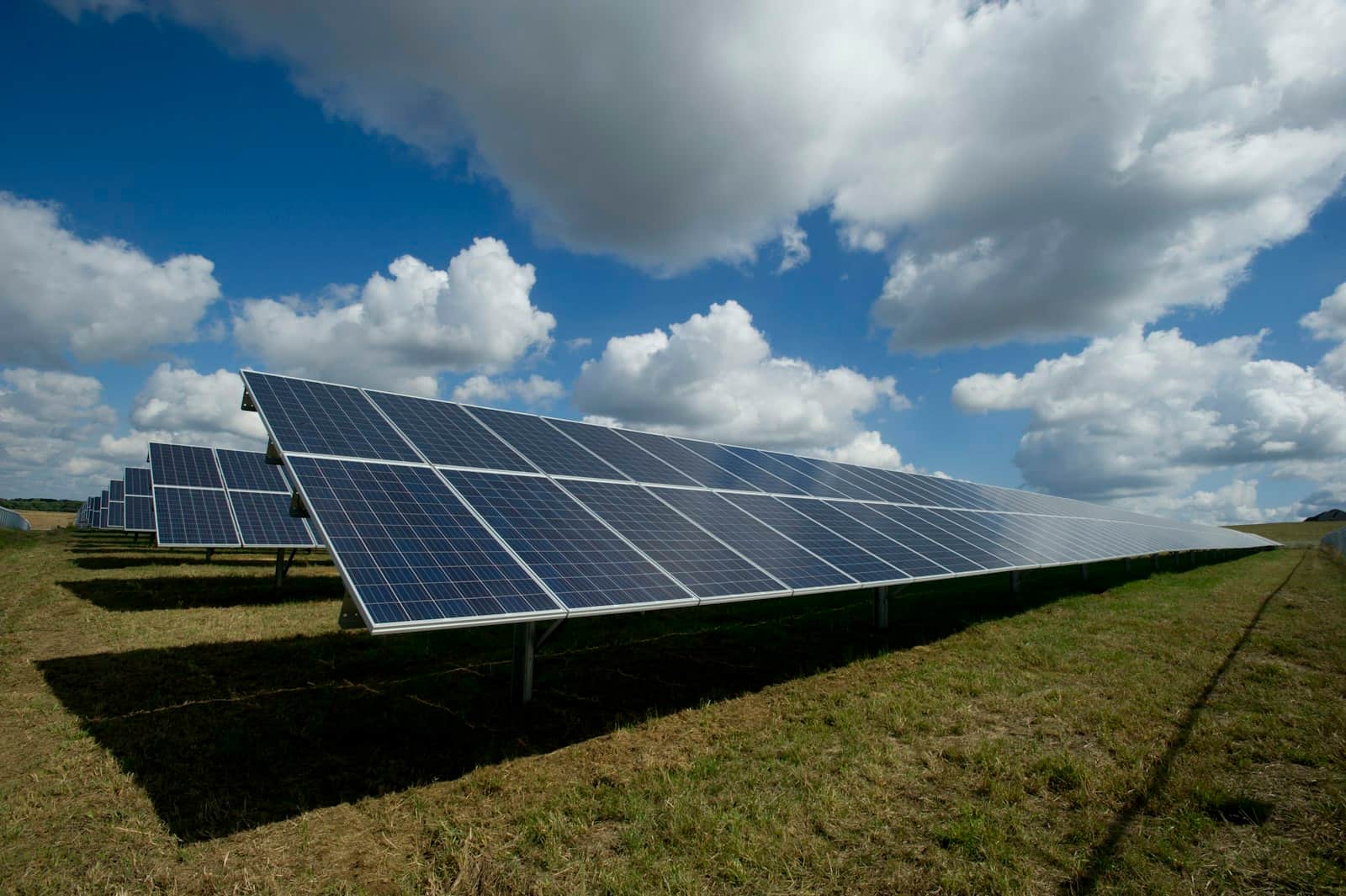 Utility-scale solar array financed as infrastructure